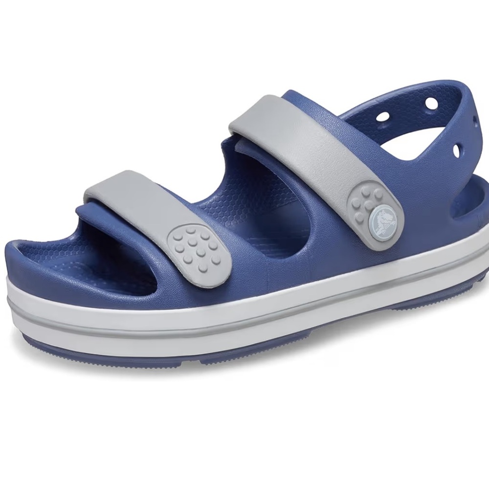 Crocs Blue and Gray Sandals